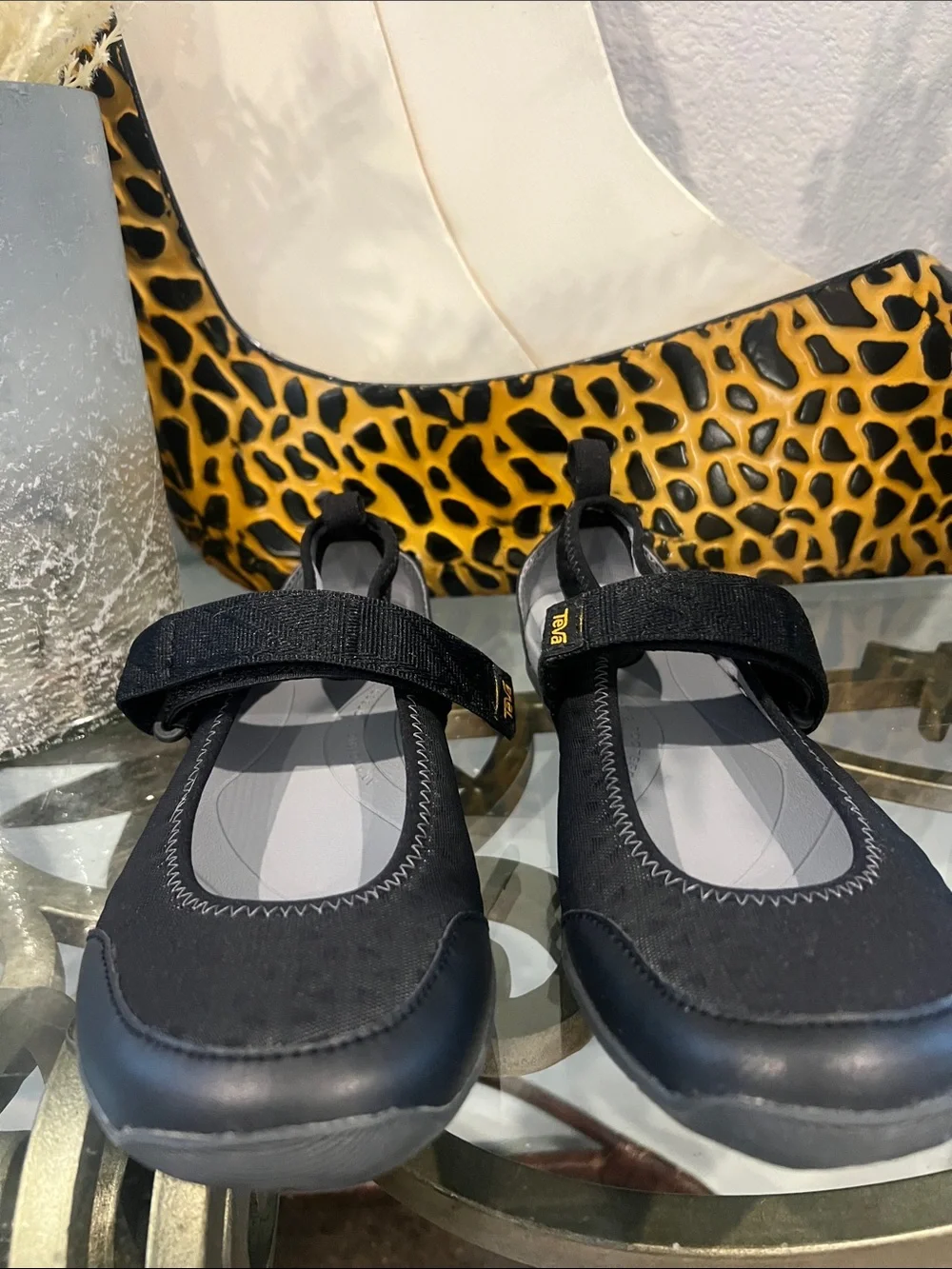 Teva Northwater Gore Strap Mary Jane Water Shoes Black Women’s 8.5